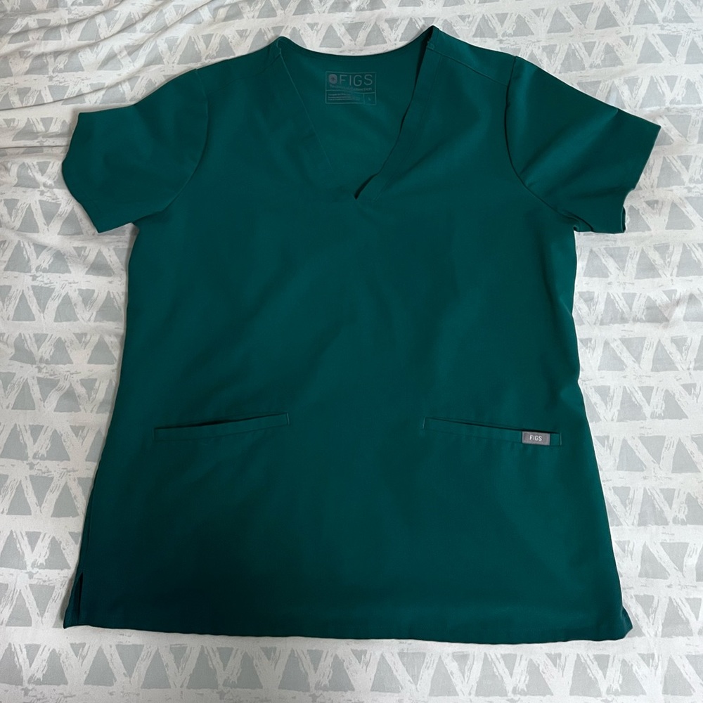 Figs Technical Collection Scrubs in Green.